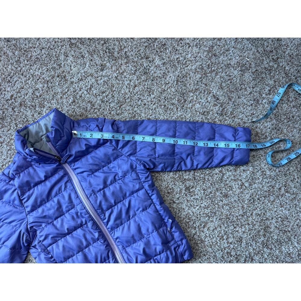 REI KIDS, PUFFER COAT, SIZE 4, Purple/Lilac Girls winter coat - Picture 9 of 11